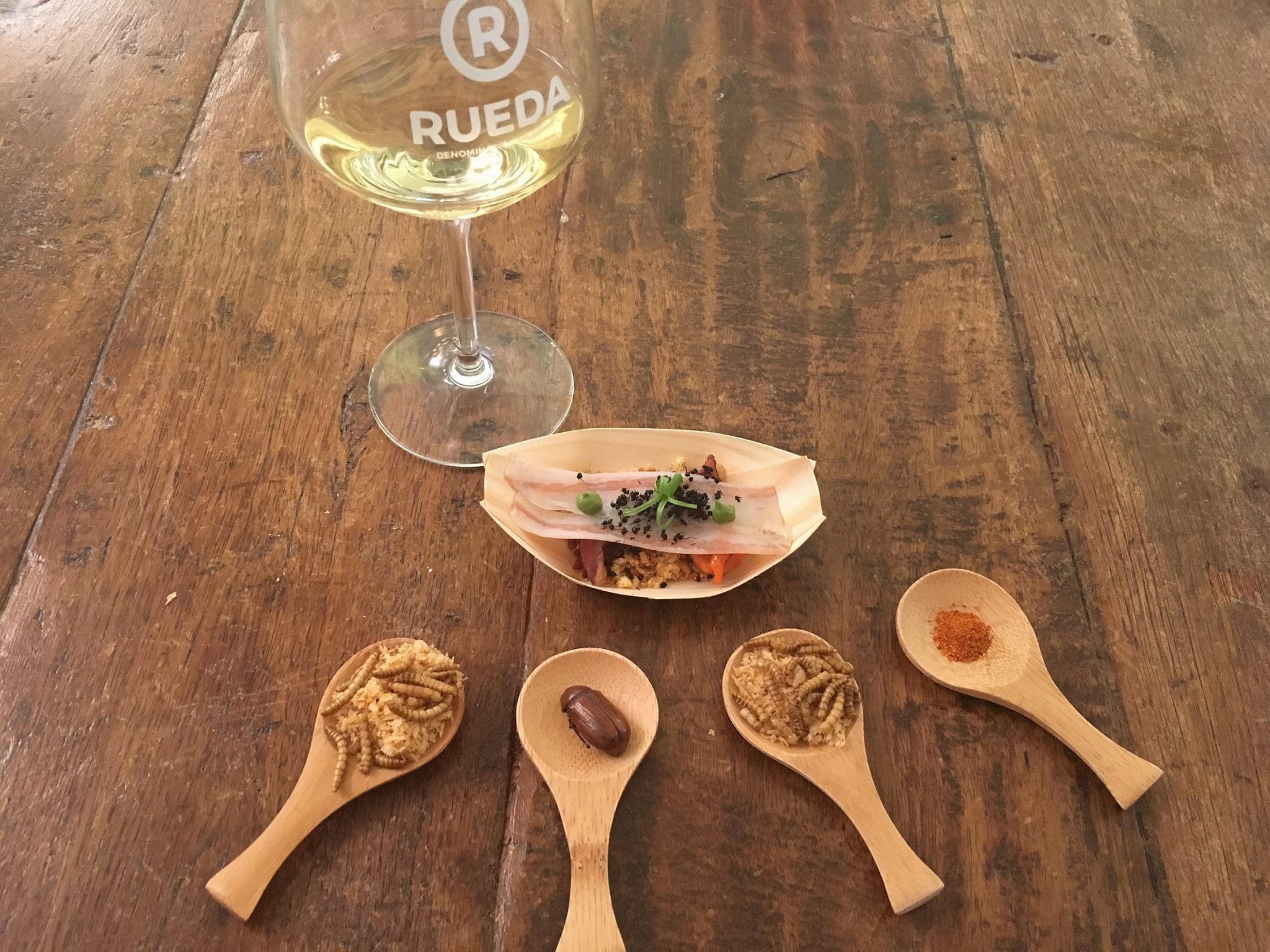 LA D.O. RUEDA, PIONERA EN REALIZAR CATAS CON INSECTOS
